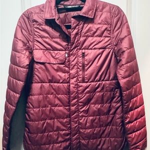 The North Face Women's Puffer Jacket - Burgundy XS Lightweight